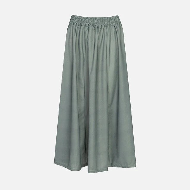 Mustnova High Waist Long Skirt